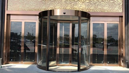 四川三翼旋轉門-豪華酒店旋轉門-榮豐祥盈