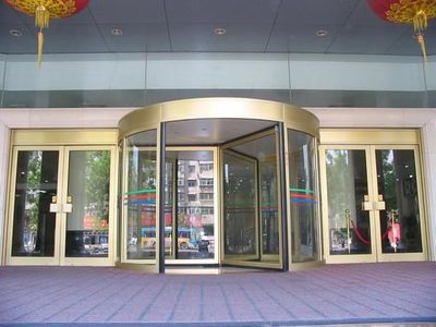 東莞酒店大門 中山酒店旋轉門 兩翼豪華旋轉門