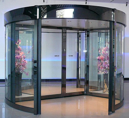 奢華之門 探索豪華三翼自動旋轉門的魅力